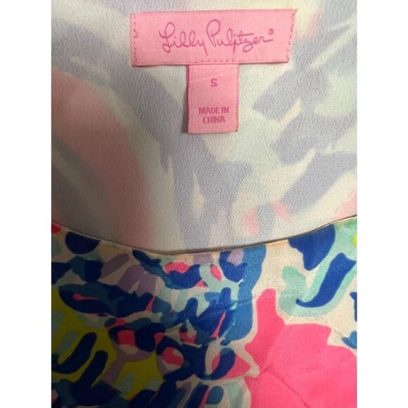 Lilly Pulitzer Jackie Shift 100% Silk Dress, Size Small MSRP $228 - Picture 8 of 11